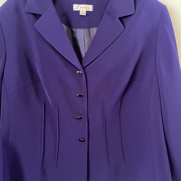 Dress Barn Purple Women's Blazer Jacket - Picture 2 of 7